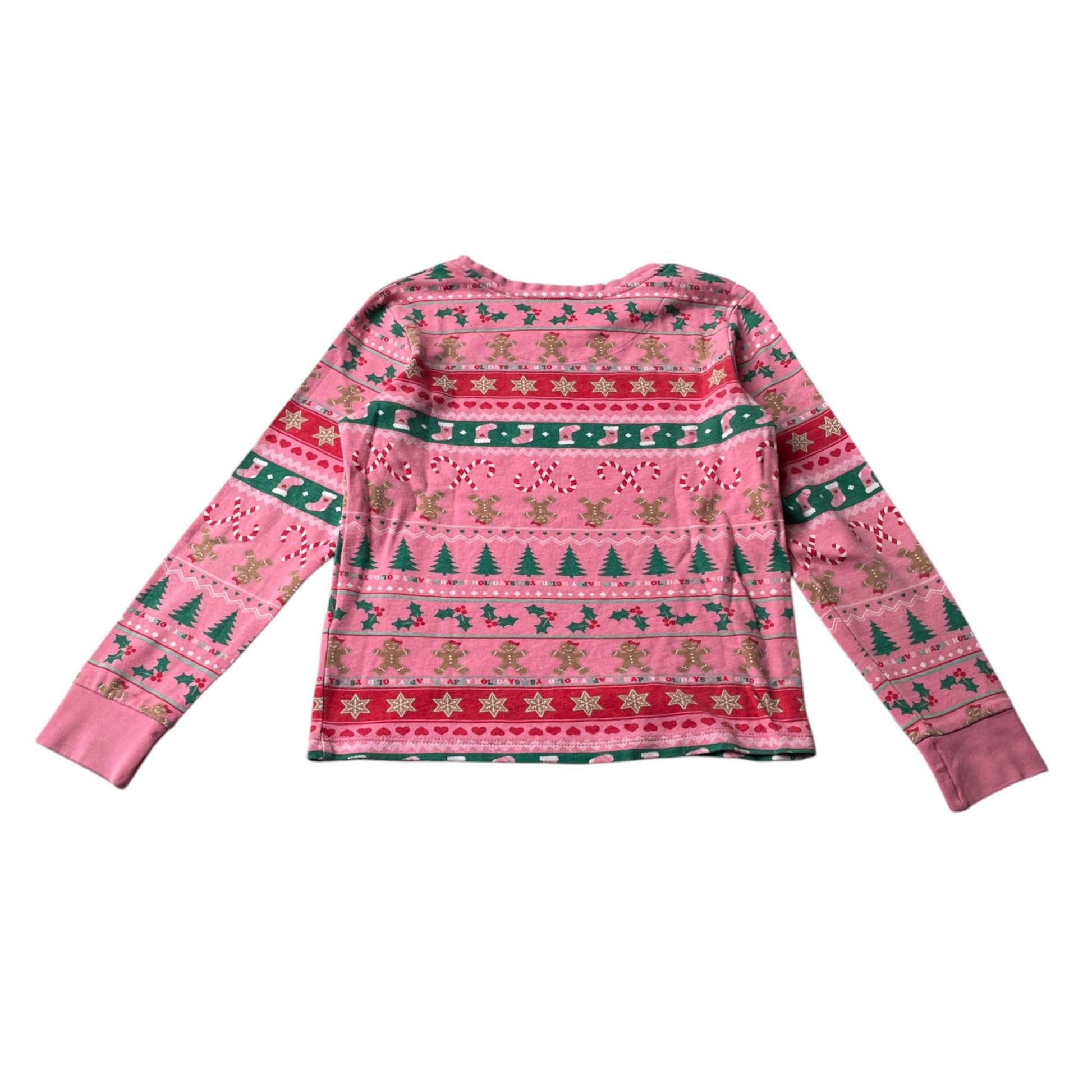 George 7-8 years pink Christmas pyjama set cotton