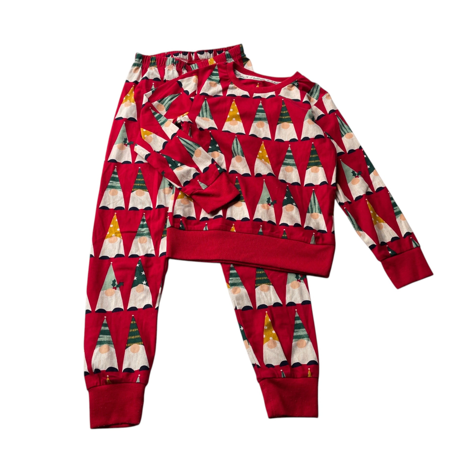 George 7-8 years red Christmas pyjama set polyester