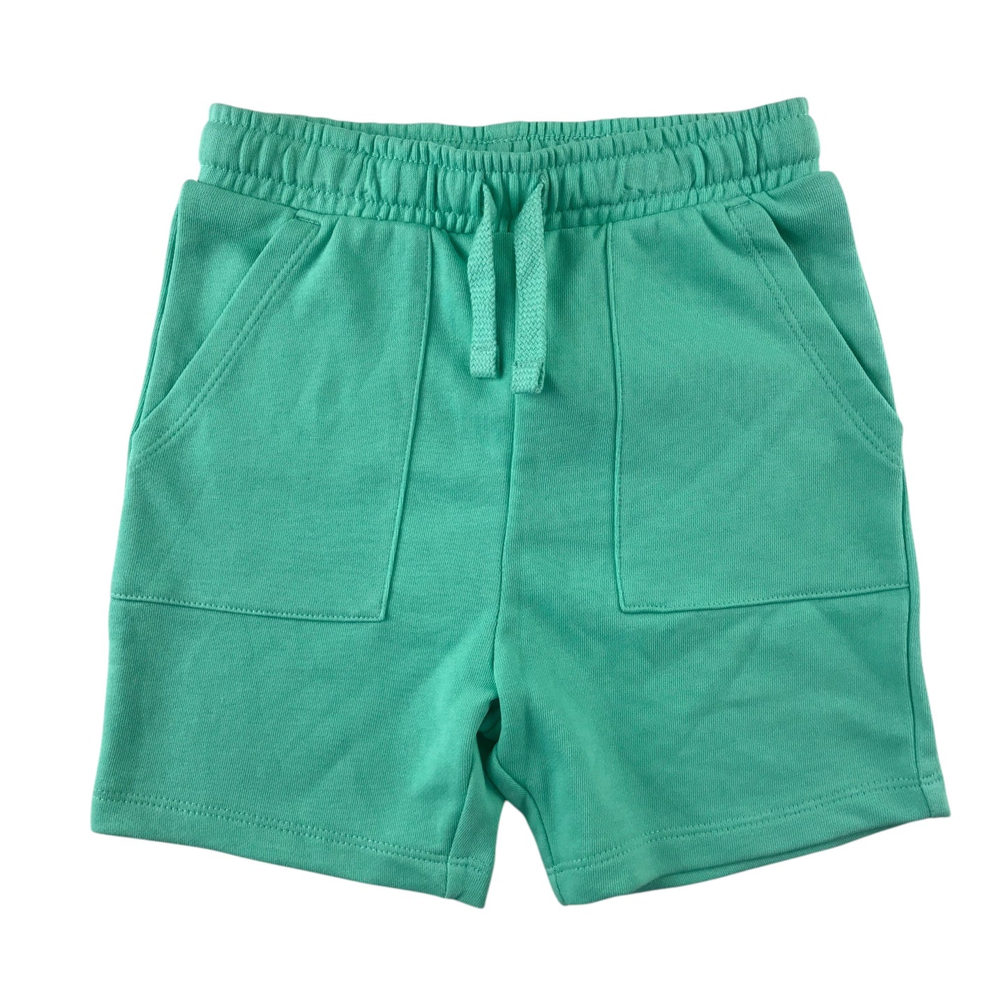 George and Shein summer bundle 5-6 years white t-shirt and green shorts cotton polyester elastane