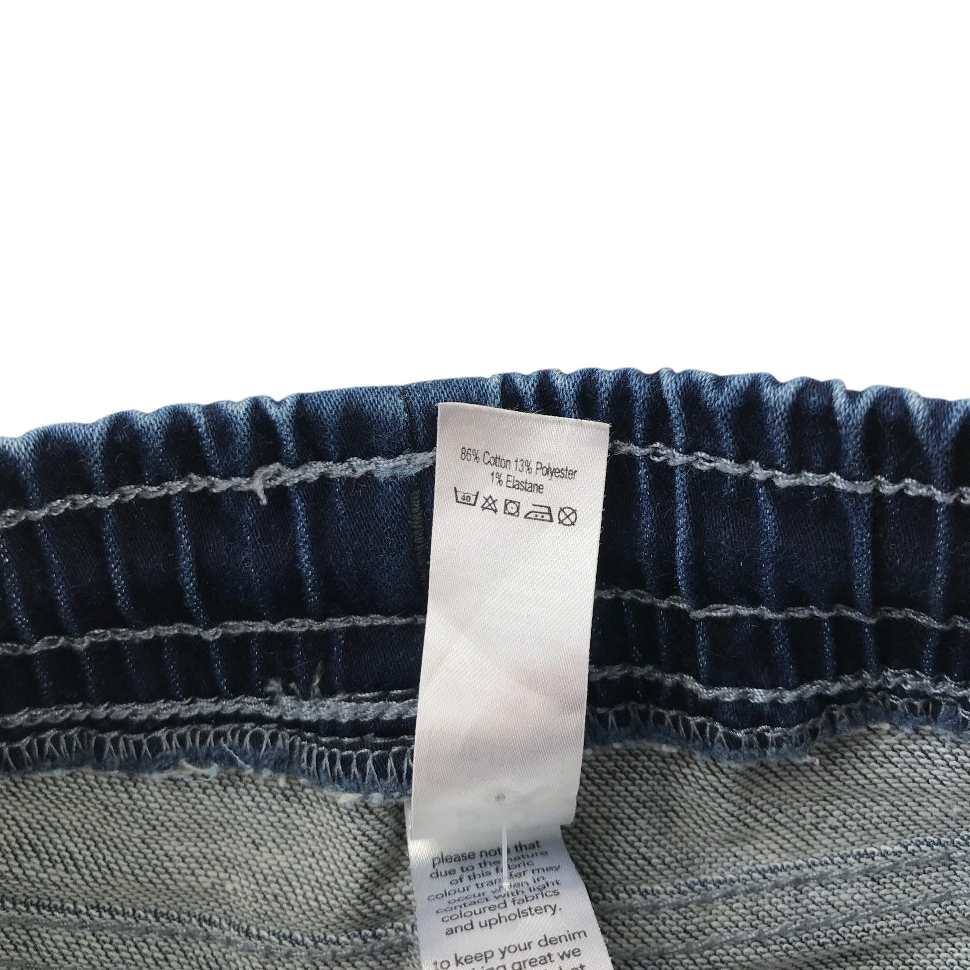 George and Primark 5-6 years shorts bundle stretchy denim and chinos cotton polyester elastane