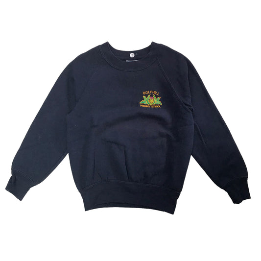 *Golfhill Primary navy crewneck sweater