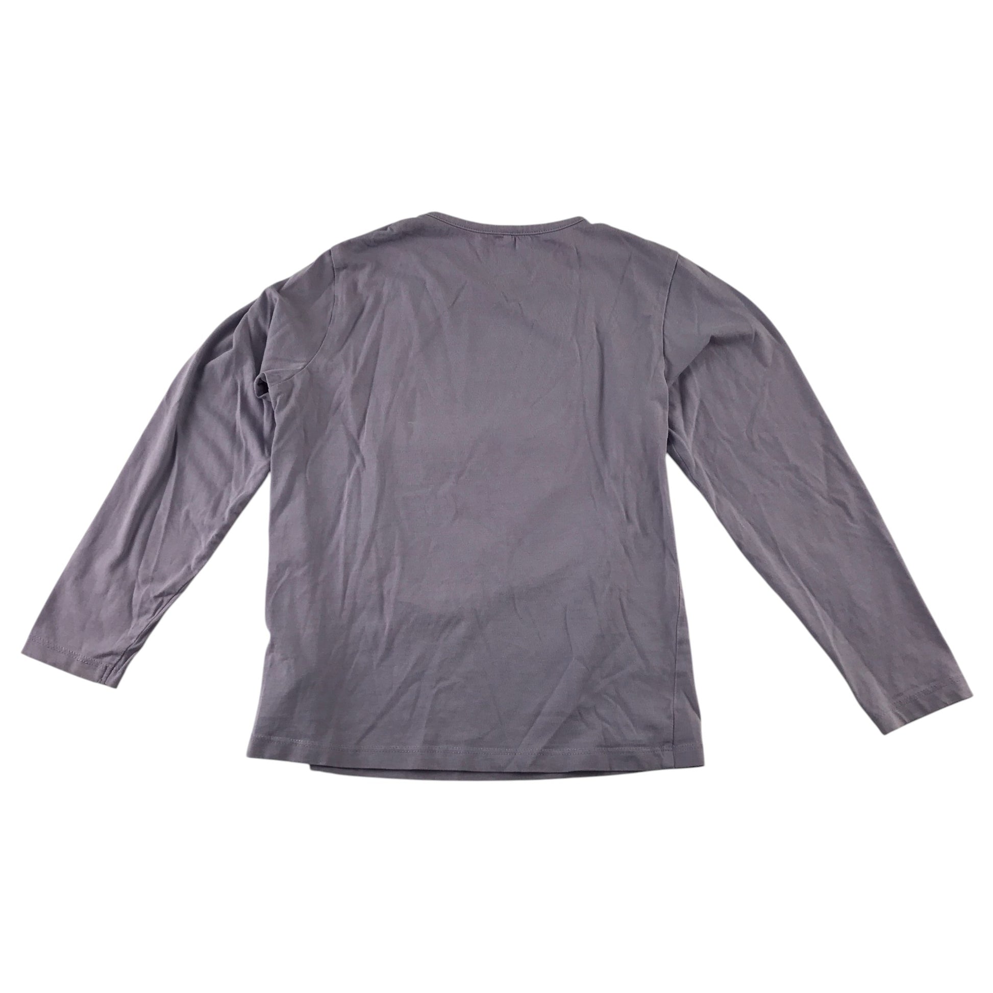 Guppy and H&M summer bundle 7-8 years lilac t-shirt and stripy terry cloth shorts cotton