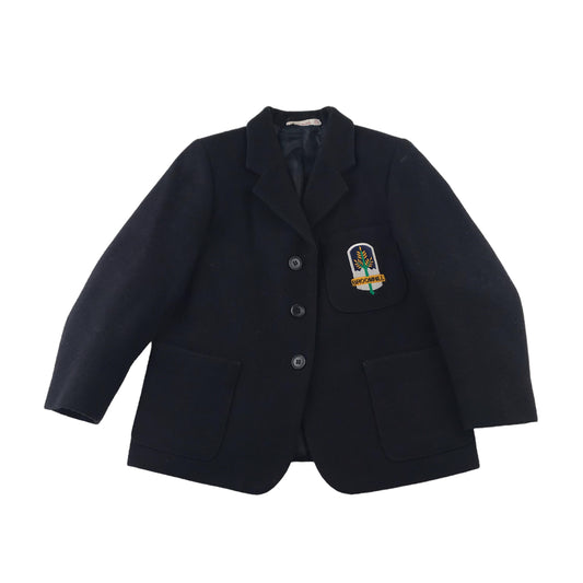 *Broomhill Primary girls Navy Wool-mix School Blazers