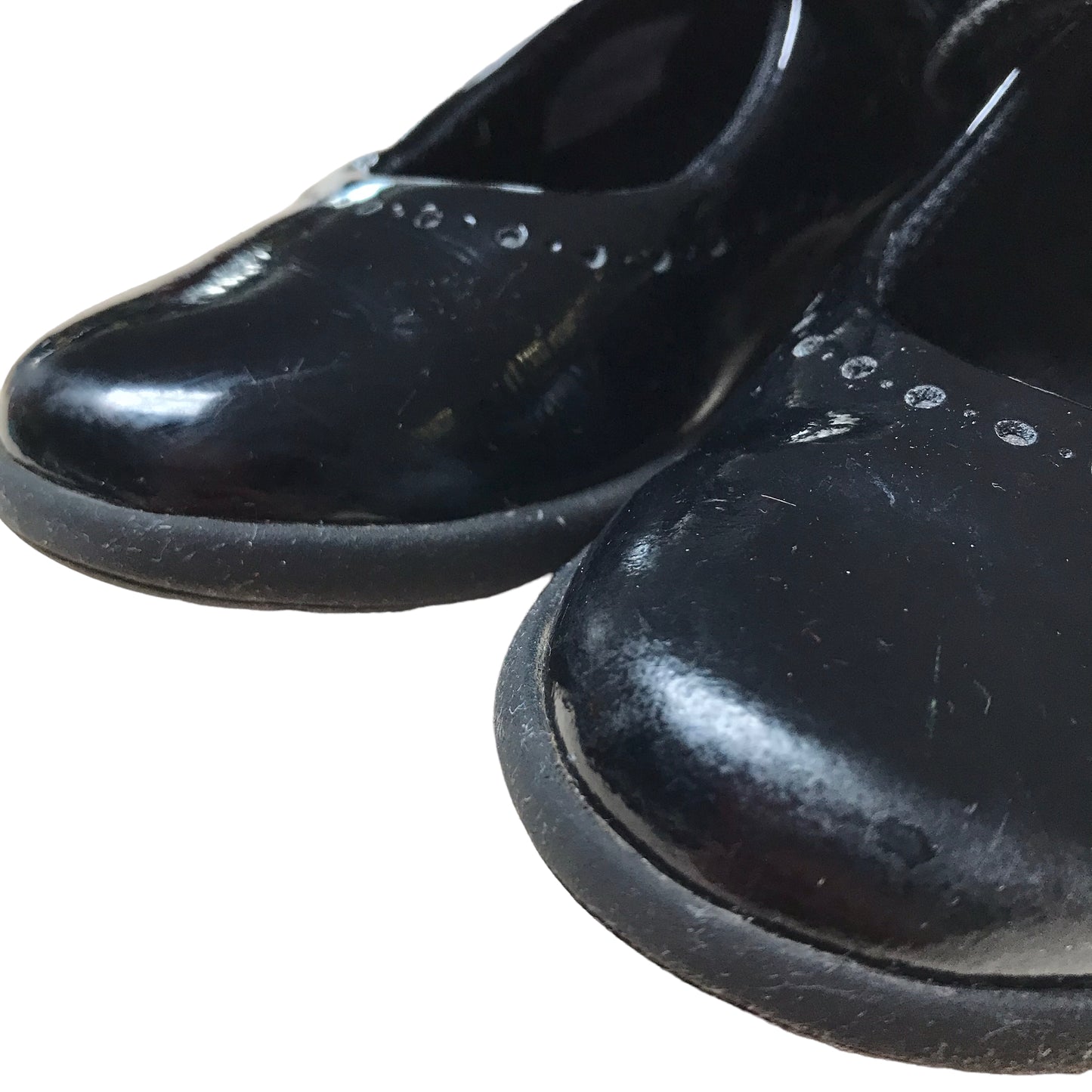 Clarks Black School Shoes Shoe Size 11F junior