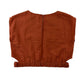 H&M 10-11 years orange blouse shorts 2 piece set cotton