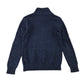H&M 11-12 years navy blue jumper shawl collar cotton