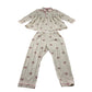H&M 4-6 years cream pyjama set cotton