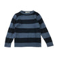 H&M 5-6 years blue and navy stripy cotton jumper