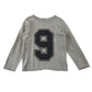 H&M 5-6 years grey jumper number 9 cotton