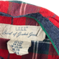 H&M 5-6 years red check shirt cotton
