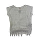 H&M 5-6 years white blouse cotton polyester