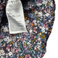 H&M 9-10 years black floral jumper blouse cotton