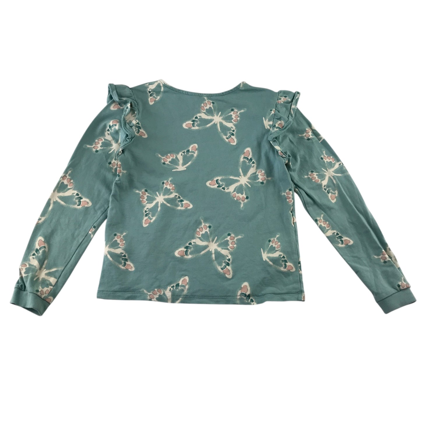 H&M 9-10 years green jumper cotton