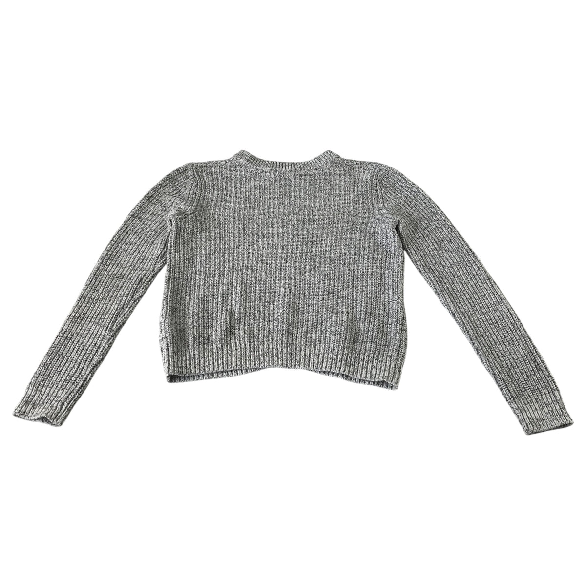 H&M S grey knit jumper acrylic cotton