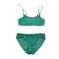 H&M 12-14 years turquoise 2-piece swimsuit polyester elastane