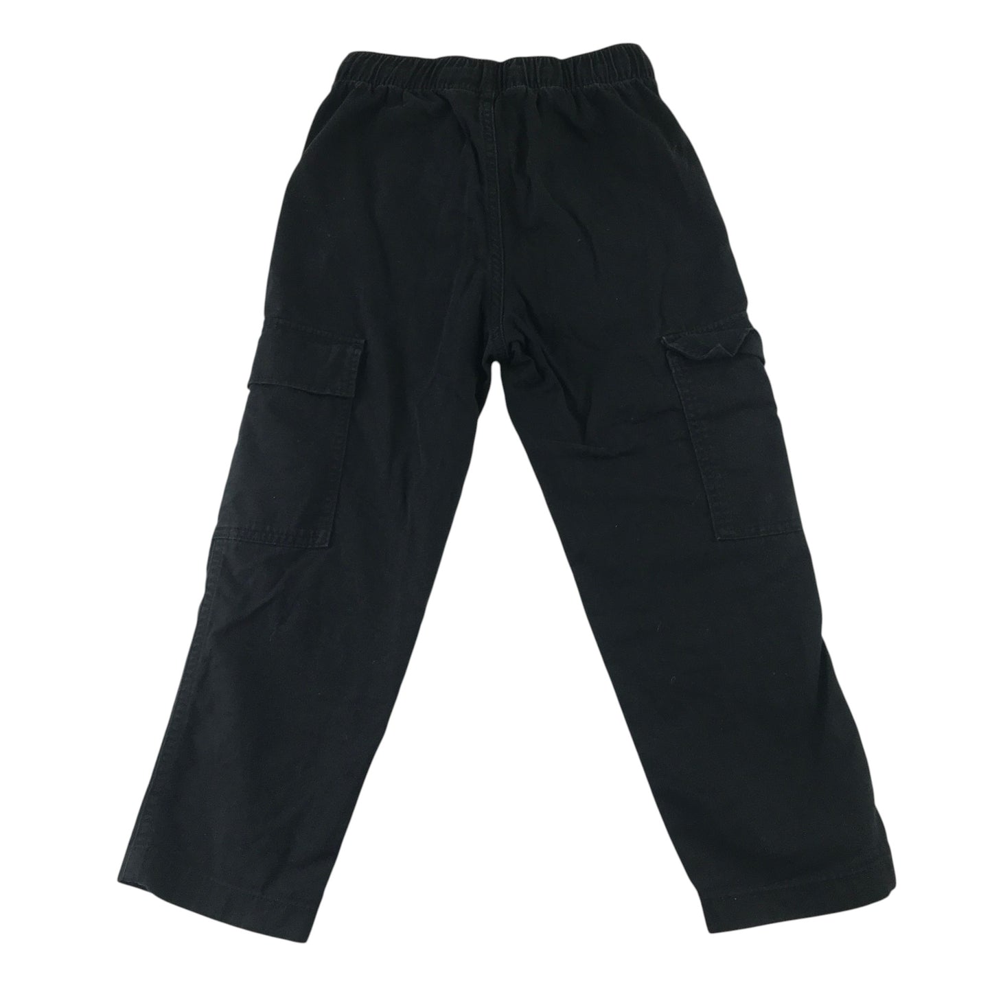 H&M 5-6 years black cotton combat trousers