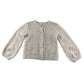 H&M 5-6 years white fluffy cardigan polyamide acrylic