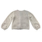 H&M 5-6 years white fluffy cardigan polyamide acrylic