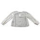 H&M 6-7 years white blouse pilgrim collar cotton