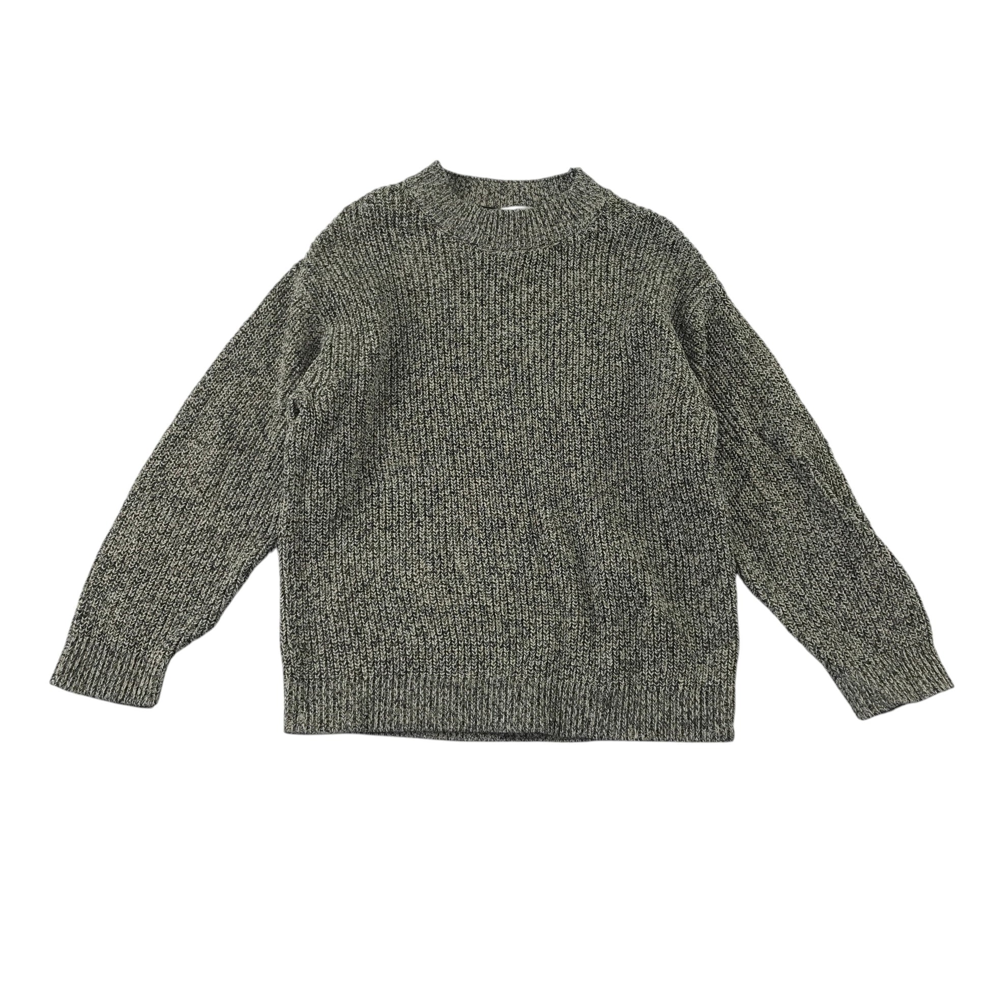 H&M 6-8 years grey and beige tone jumper cotton