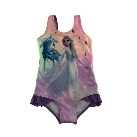 H&M 6-8 years multicolour swim costume Disney Frozen Elsa polyester elastane