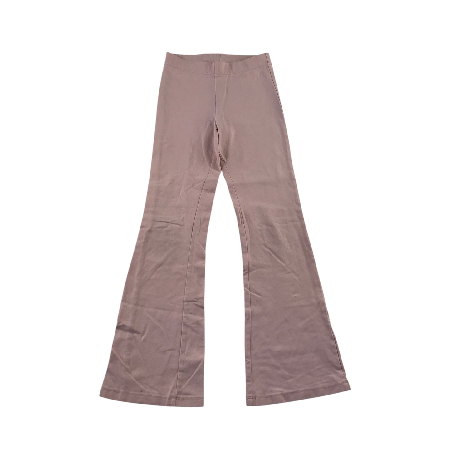 H&M 7-8 years pink flared leggings cotton elastane