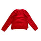 H&M 7-8 years red snowmen Christmas jumper polyester acrylic wool elastane