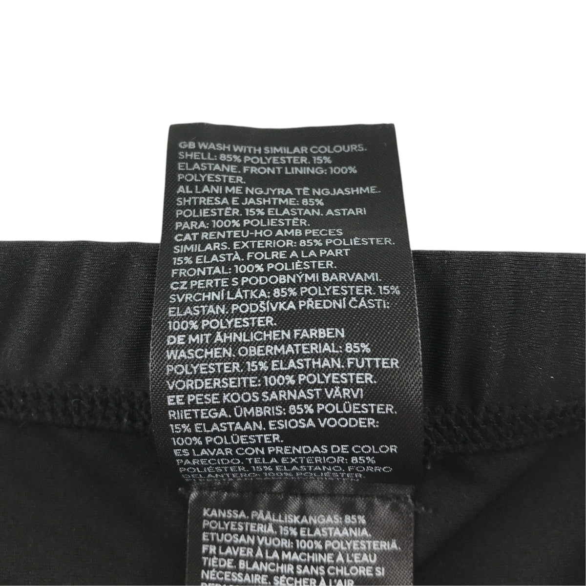 H&M 8-10 years black swim briefs polyester elastane