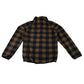 H&M 8-10 years brown and navy checked fleece