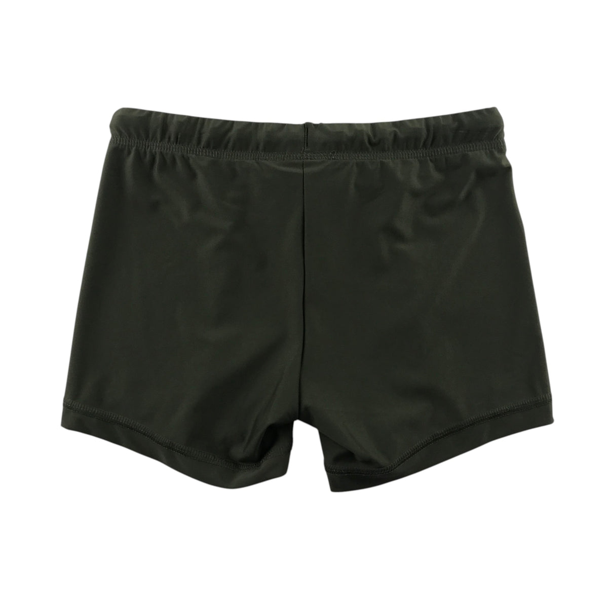 H&M 8-10 years khaki green swim briefs polyester elastane