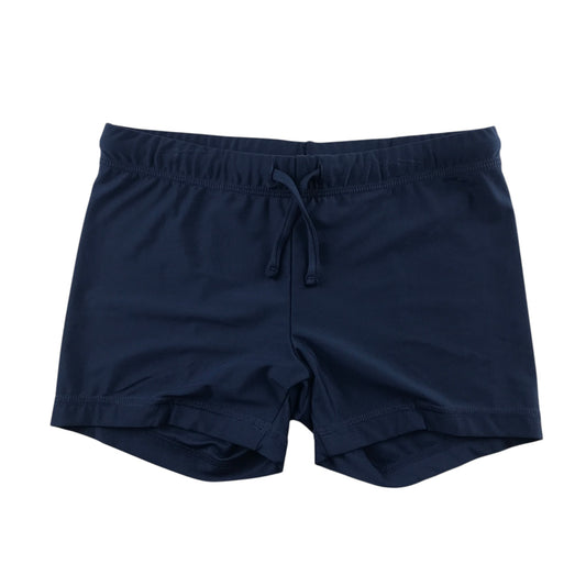 H&M 8-10 years navy blue swim briefs polyester elastane