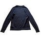 H&M 8-9 years navy blue snowboarding Santa Christmas jumper cotton
