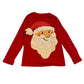 H&M 9-10 years red t-shirt Christmas Santa cotton