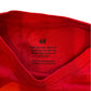 H&M 9-10 years red t-shirt Christmas Santa cotton