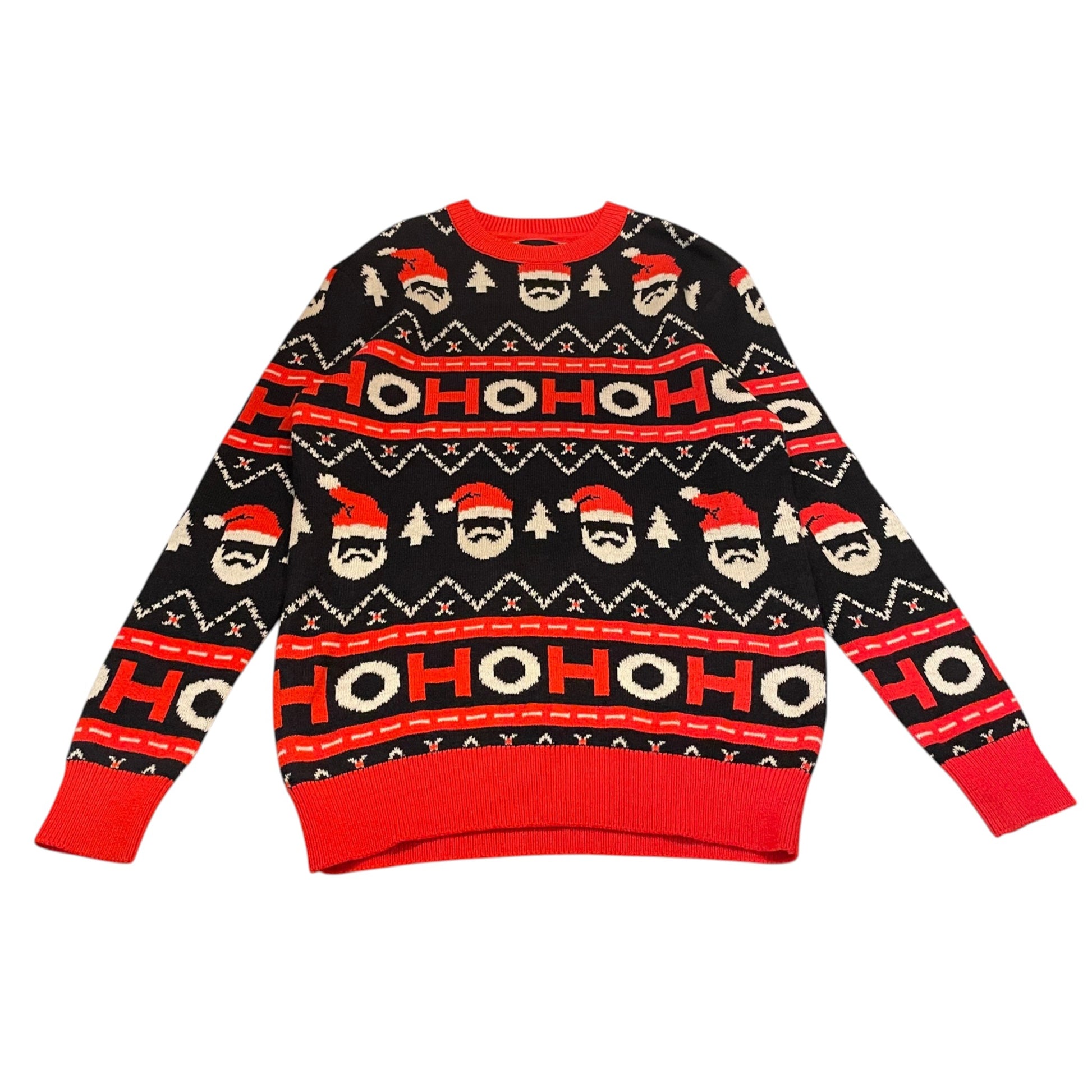 H&M XS men's oversized Christmas jumper polyester acrylic