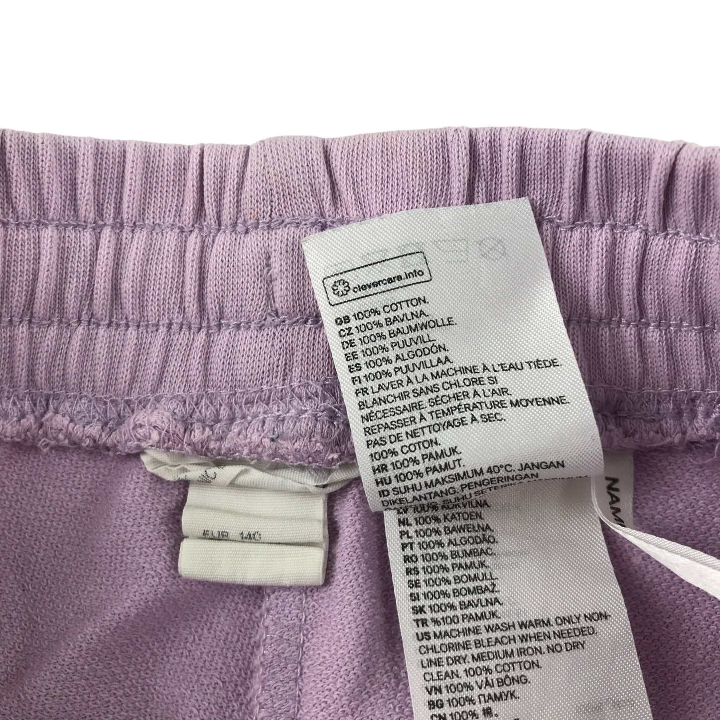 H&M and Dunnes summer bundle 9-10 years pink t-shirt and lilac shorts cotton