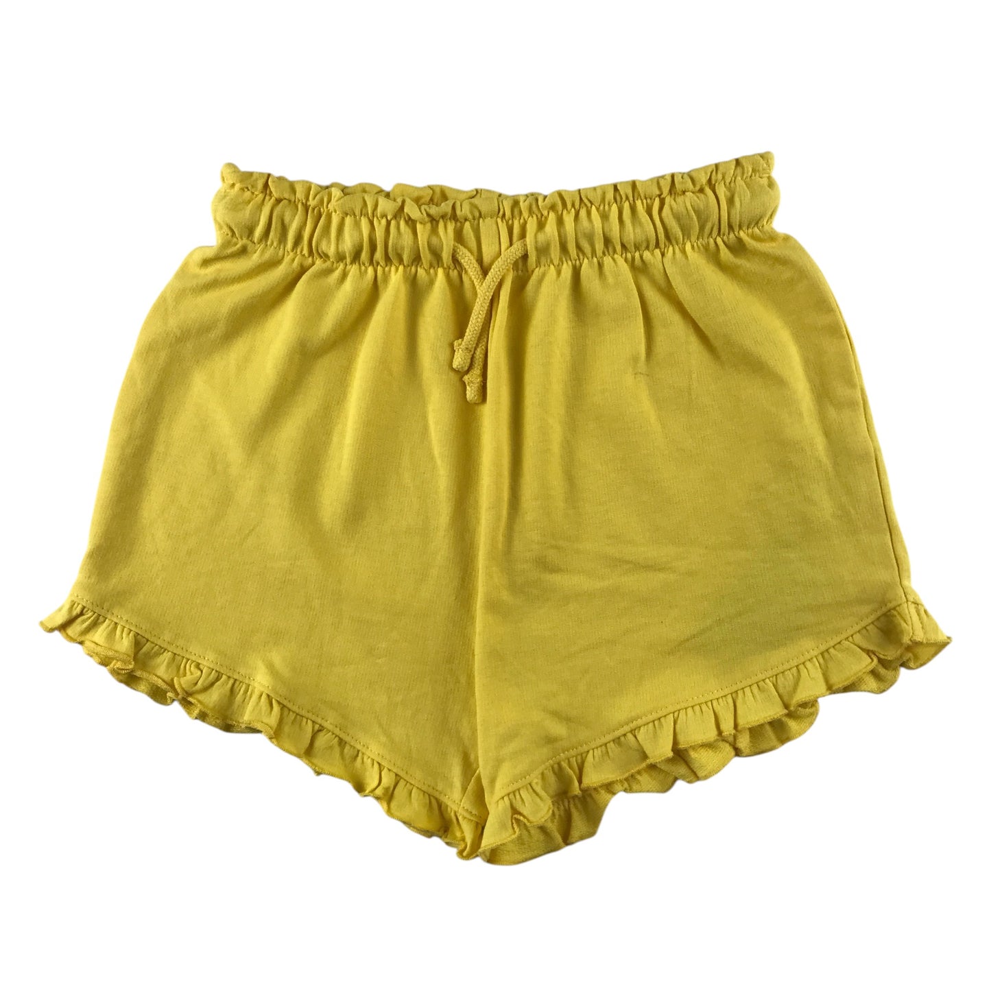 H&M and Matalan summer bundle 6-7 years multi-colour floral t-shirt and yellow shorts cotton