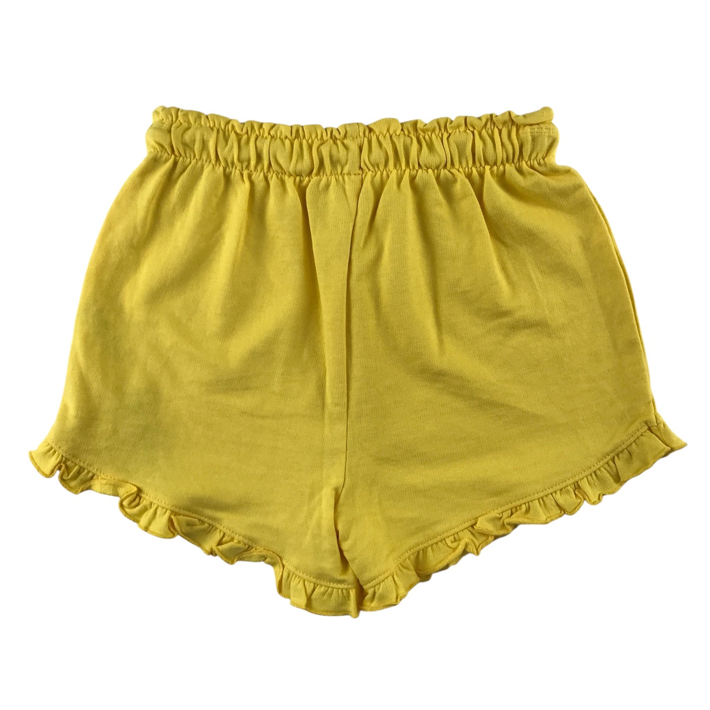 H&M and Matalan summer bundle 6-7 years multi-colour floral t-shirt and yellow shorts cotton