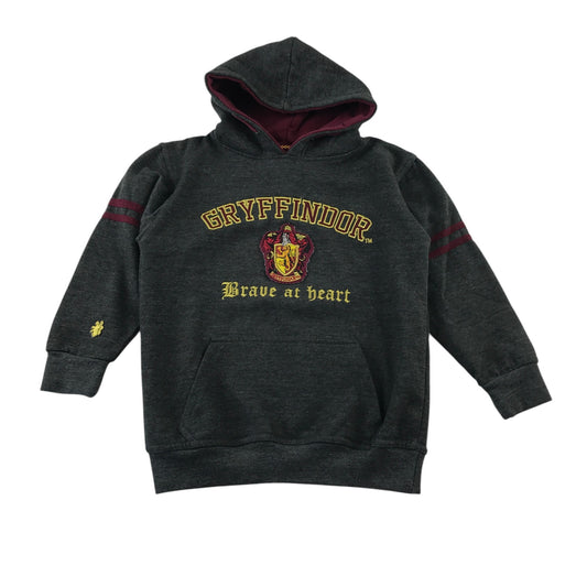 Harry Potter 9-10 years grey hoodie Gryffindor cotton polyester