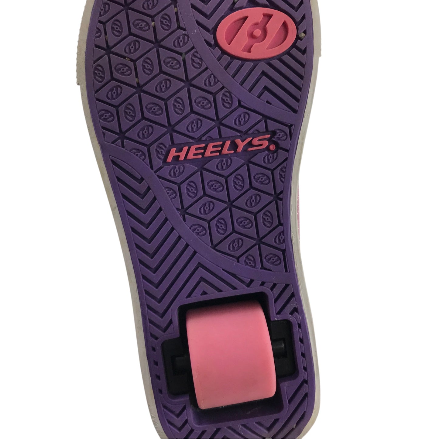 Heelys UK 13 jr glittery pink trainers