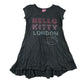 Hello Kitty 11 years grey t-shirt dress viscose