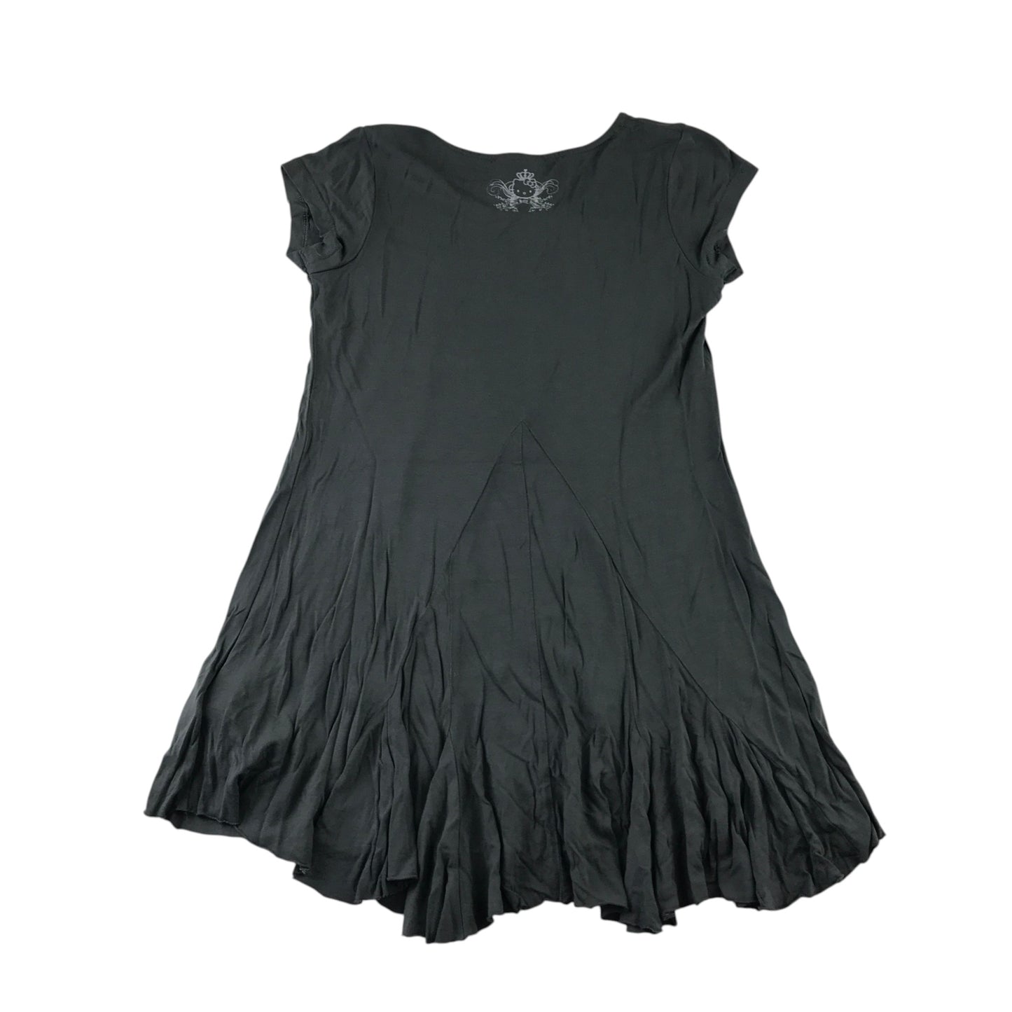 Hello Kitty 11 years grey t-shirt dress viscose