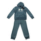 Under Armour 5-6 years dusty blue hoodie and joggers set cotton polyester