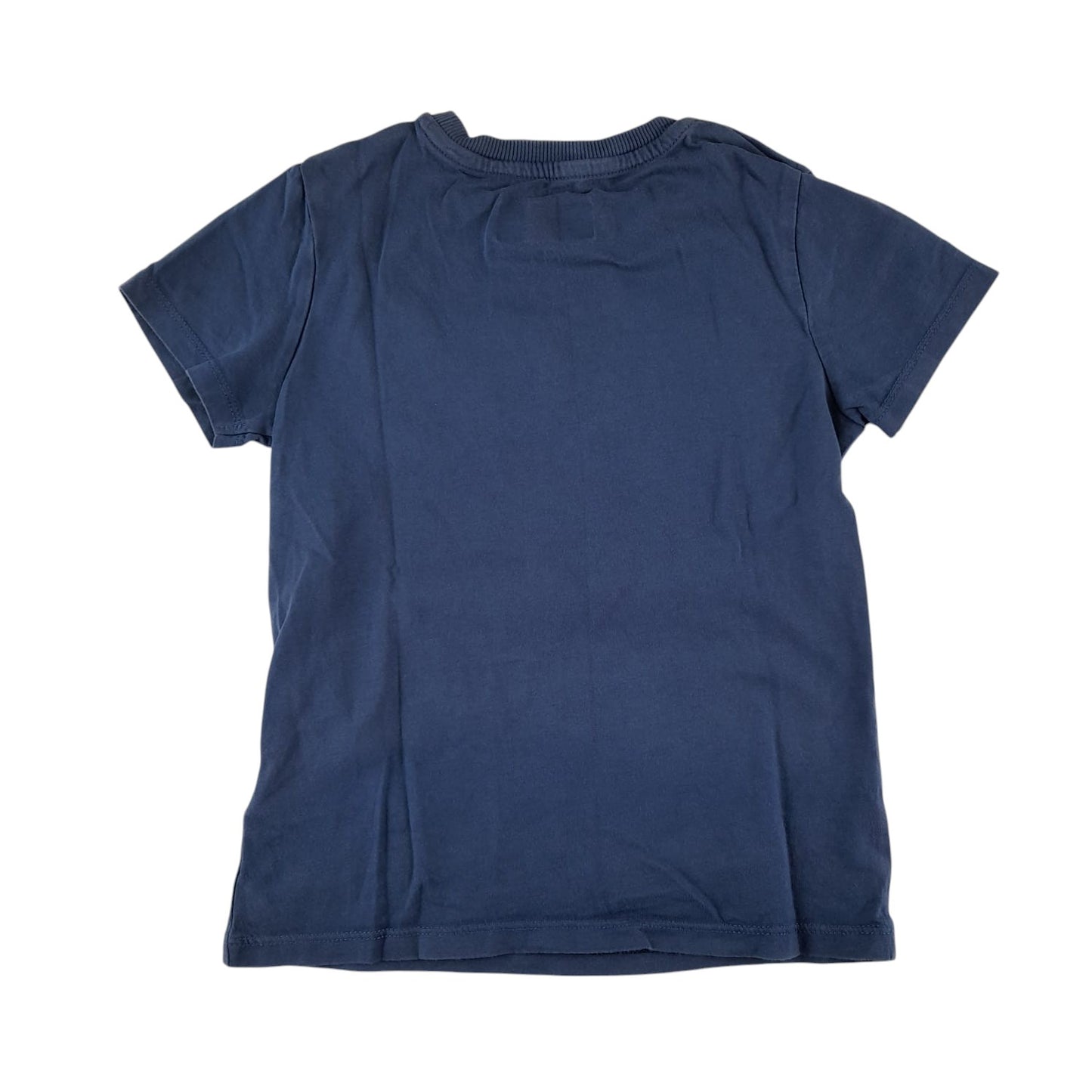 M&S t-shirt 5-6 years blue Spiderman graphic print design cotton