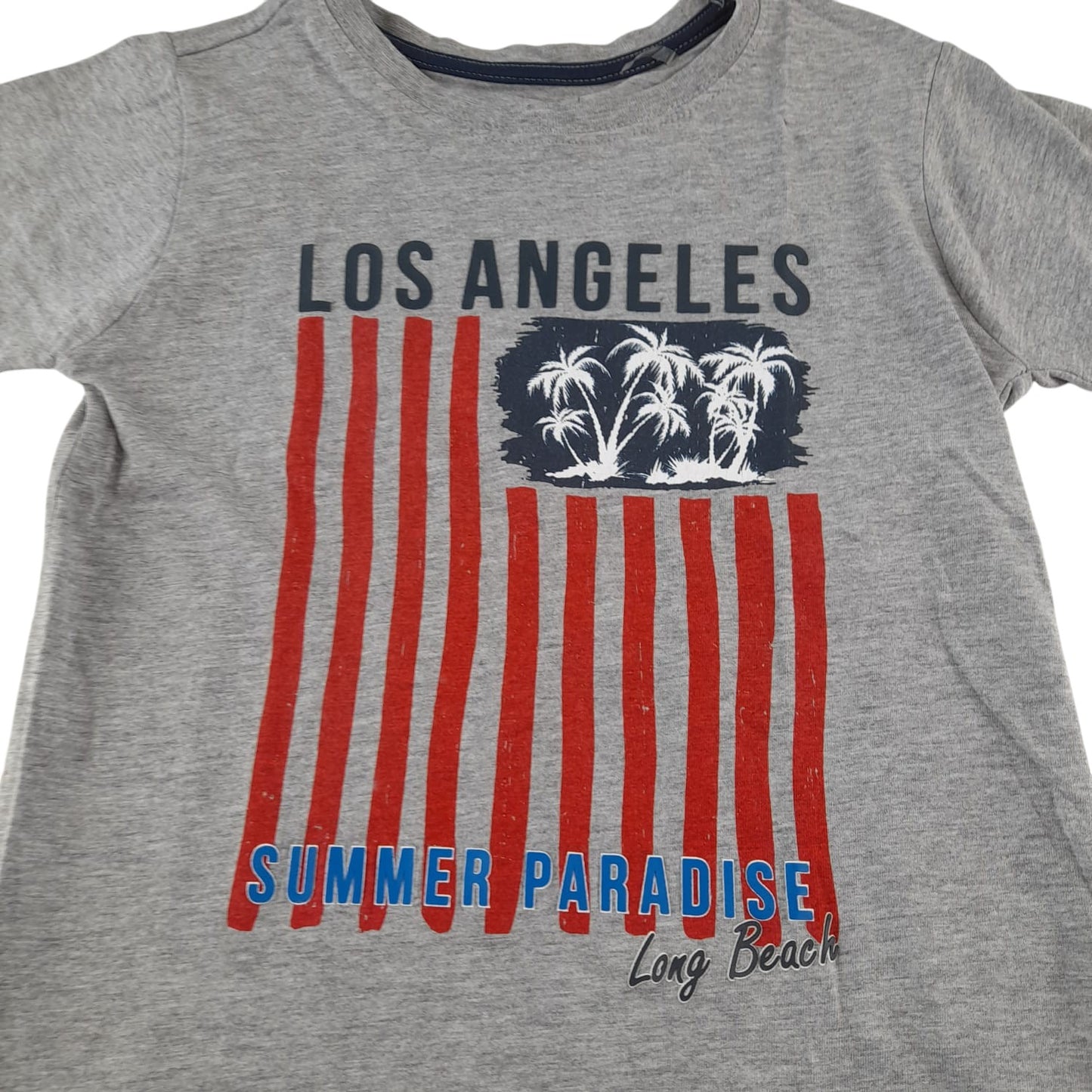 T-shirt 5-6 years grey Los Angeles graphic print design
