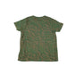 Nutmeg t-shirt 5-6 years khaki floral print cotton