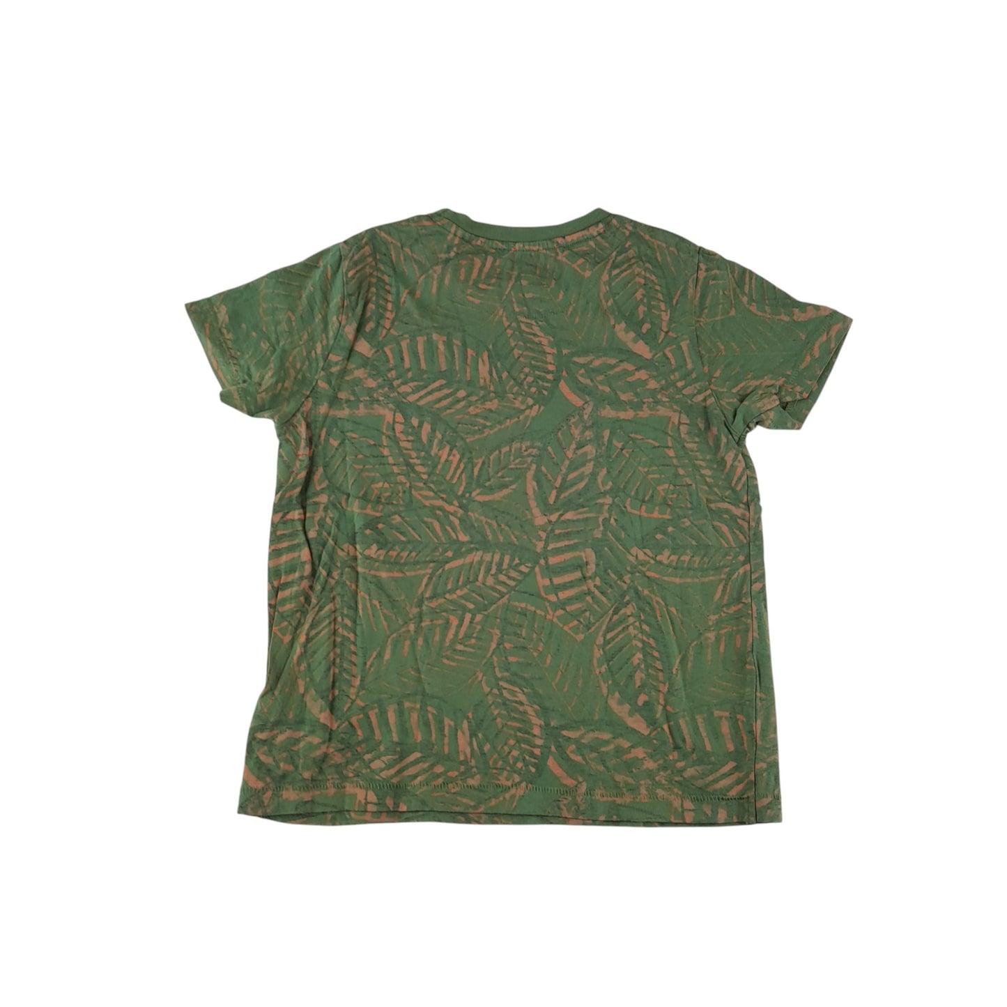 Nutmeg t-shirt 5-6 years khaki floral print cotton
