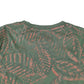 Nutmeg t-shirt 5-6 years khaki floral print cotton