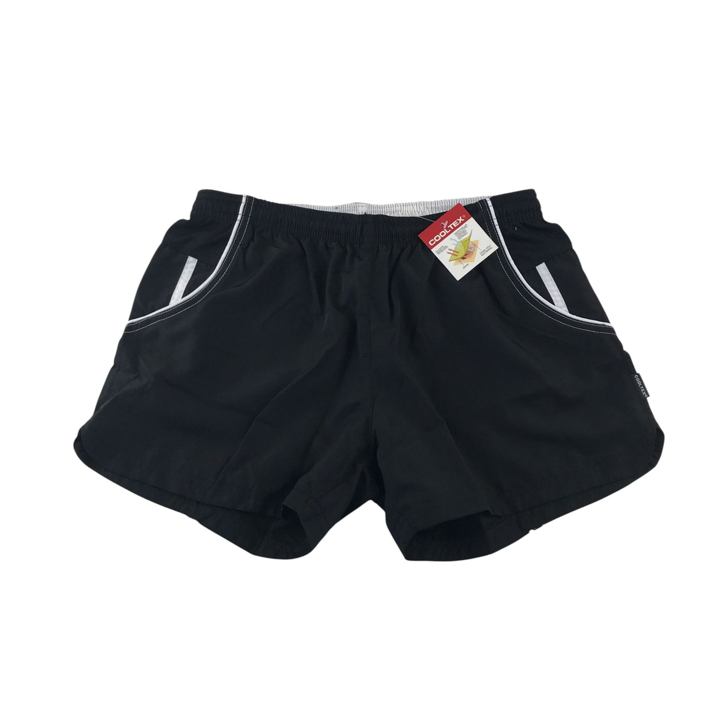 Game Gear women's sport shorts black with elasticated waistband