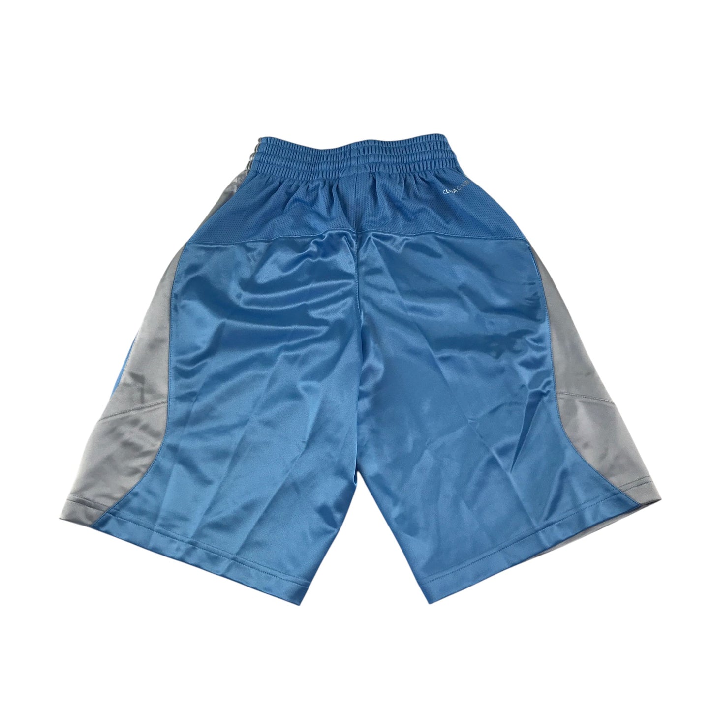 Adidas basketball shorts light blue and white